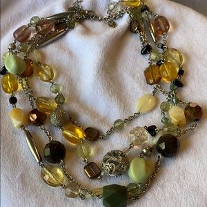 16-19" NWOT Lovely Lia Sophia BAJA Mutli-Strand Pendant Necklace 16-19" NWOT Lovely Lia Sophia BAJA Mutli-Strand Pendant Necklace